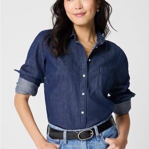 JCrew Denim Chambray Shirt XS NWT